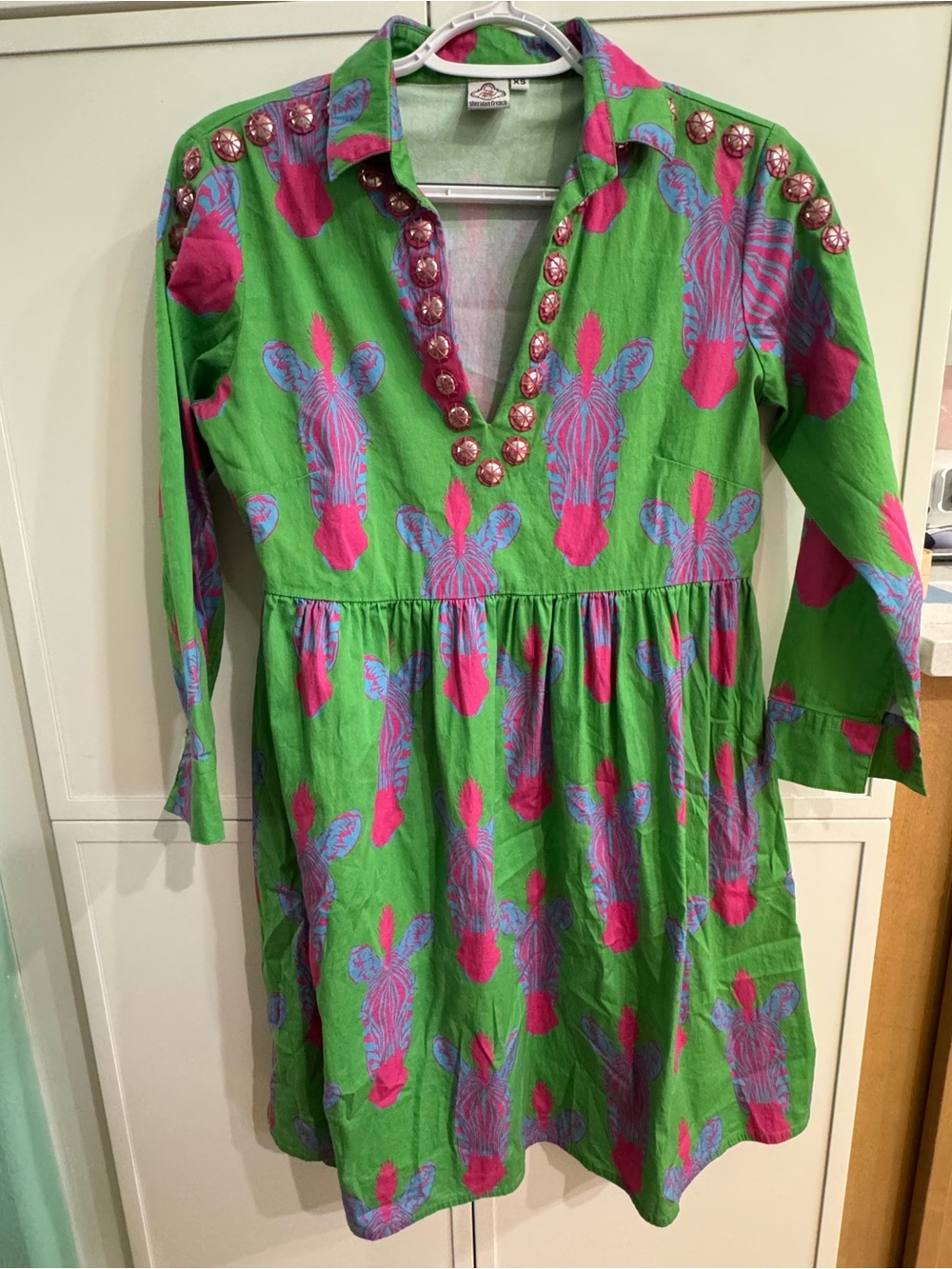 Sheridan French zebra dress